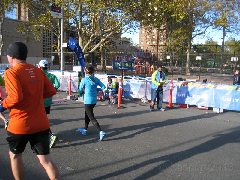 2014 NYRR Marathon 0458.jpg - The 2014 New York Marathon on November 2nd. A cold and blustery day.